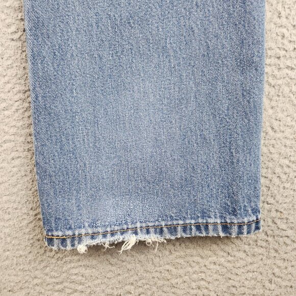 Levis Jeans Mens 36x32 Blue 517 Distress Faded Cowboy Western Ranch Hand Rodeo a - Picture 12 of 15